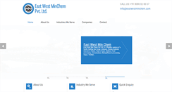 Desktop Screenshot of eastwestminchem.com